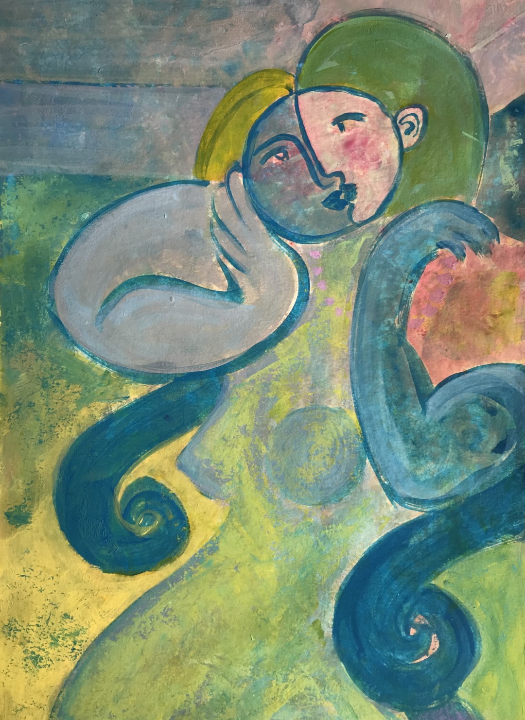 Nude Woman in Armchair